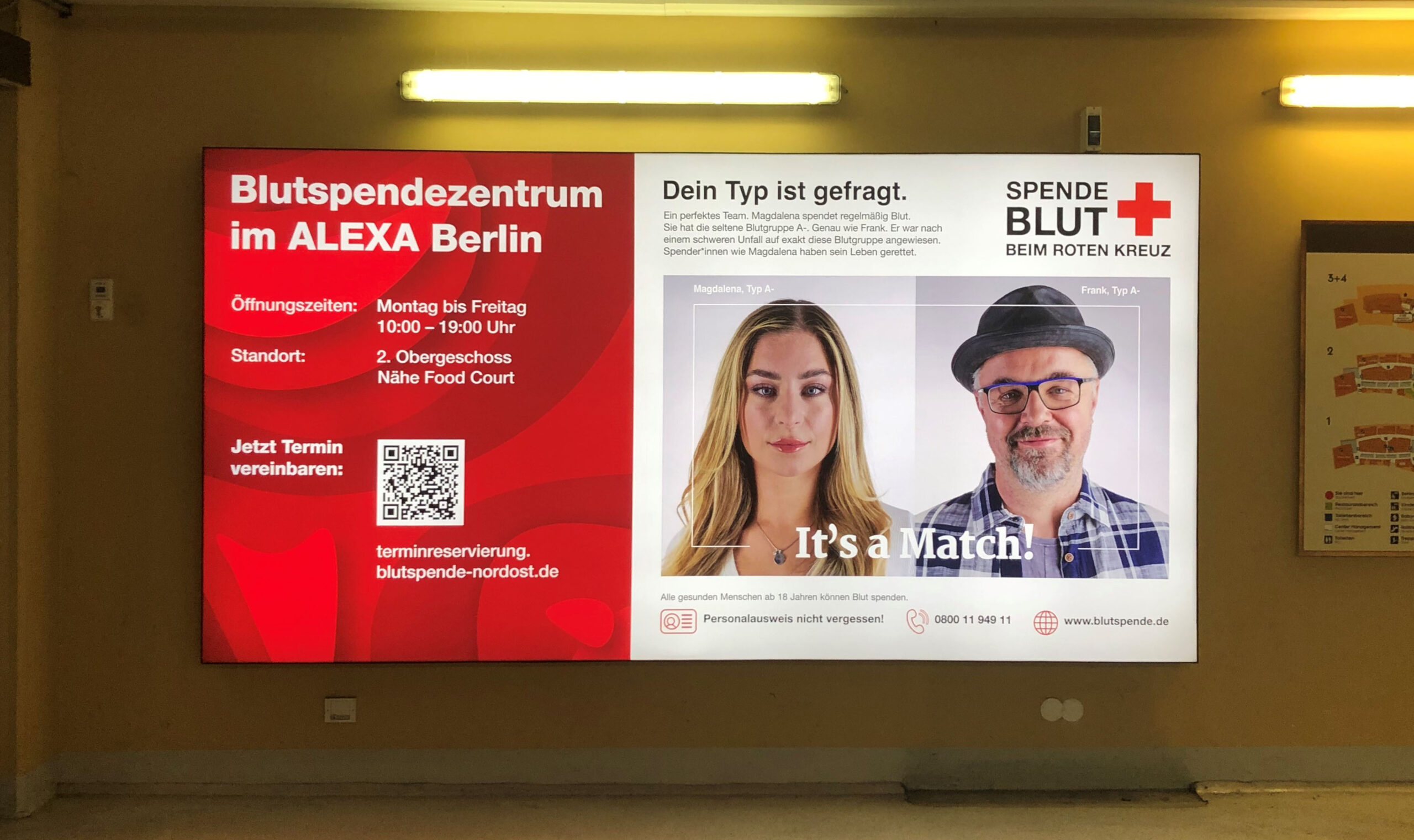 DRK Parkhauswerbung